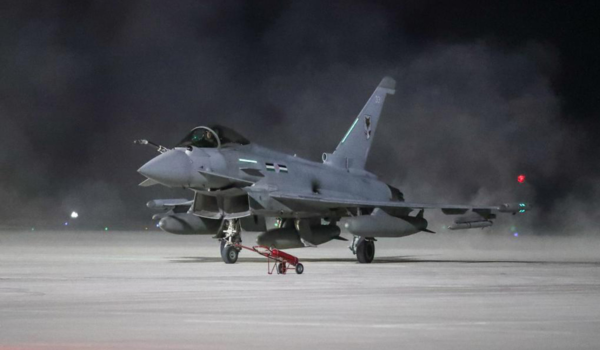 12 Squadron jets arrive in Qatar to support air security during World Cup